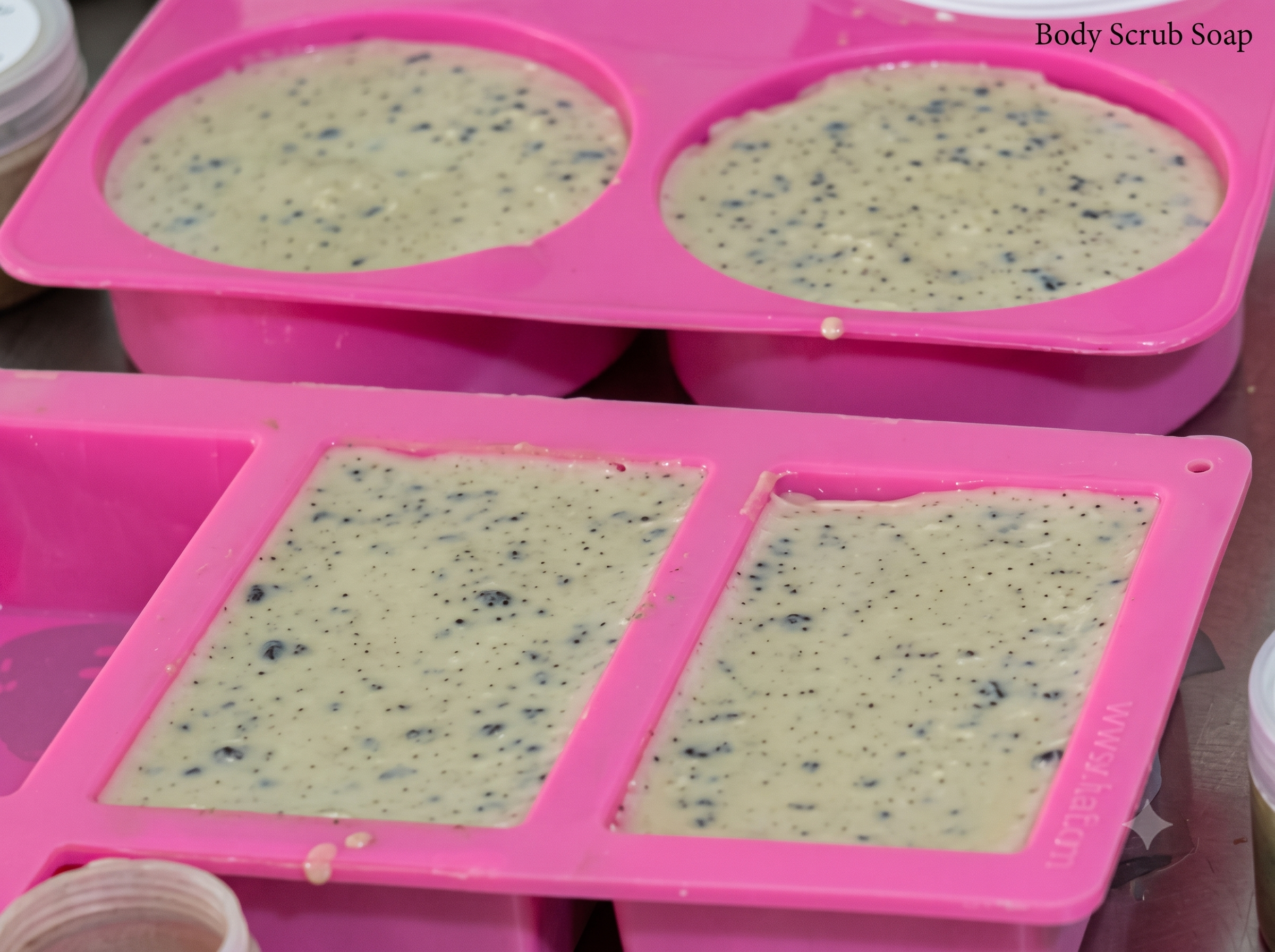 Body scrub soap bar