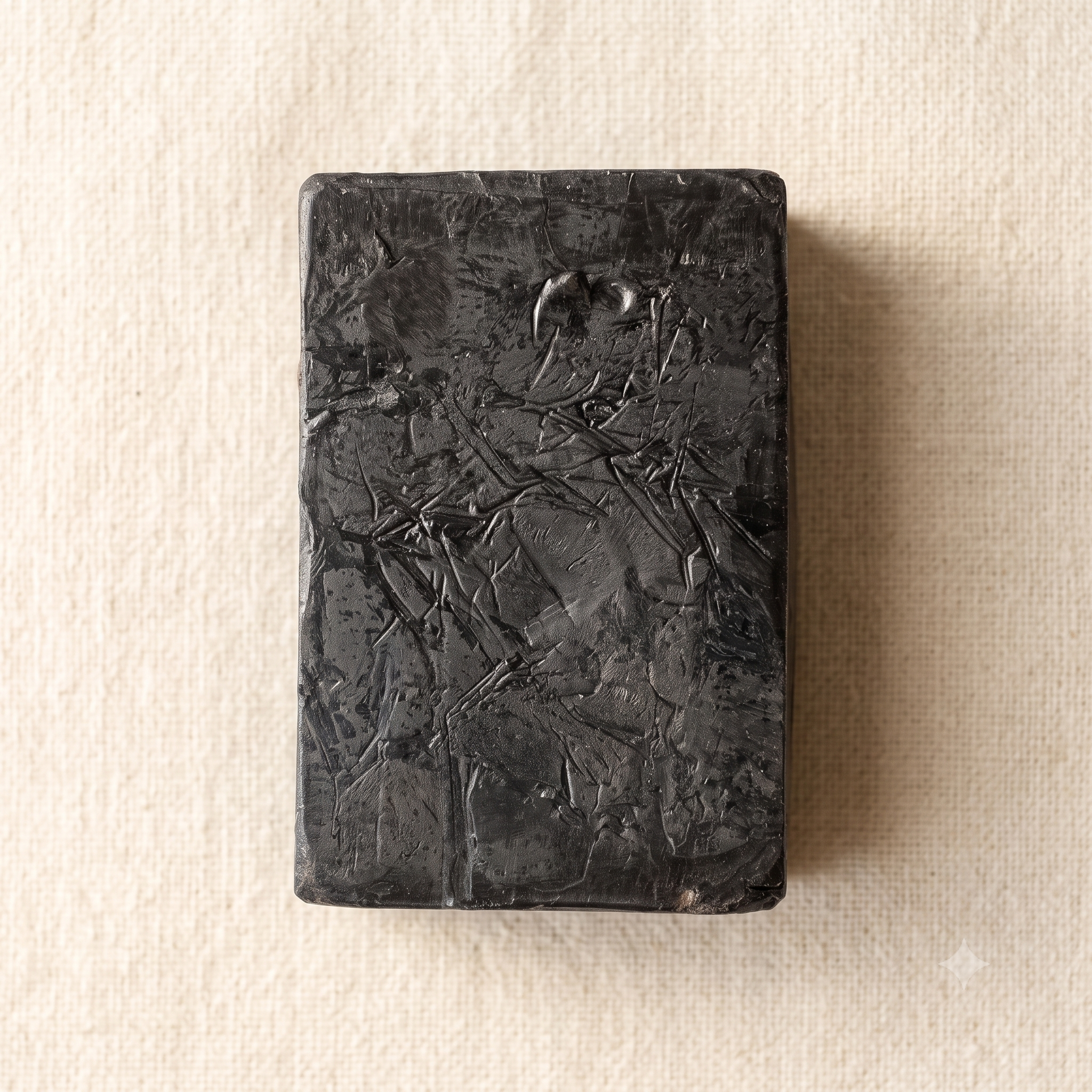 Charcoal soap bar