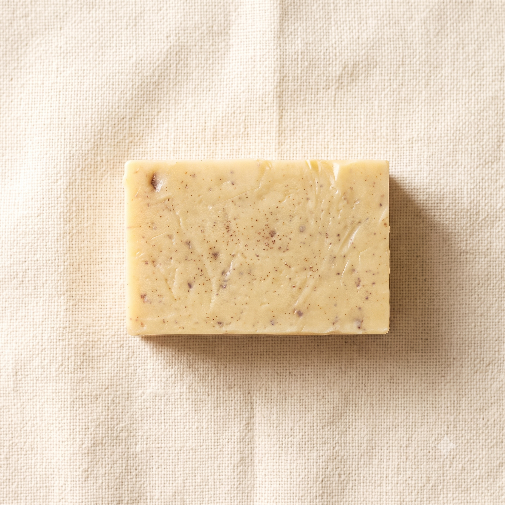 Orange peel and goat milk soap bar